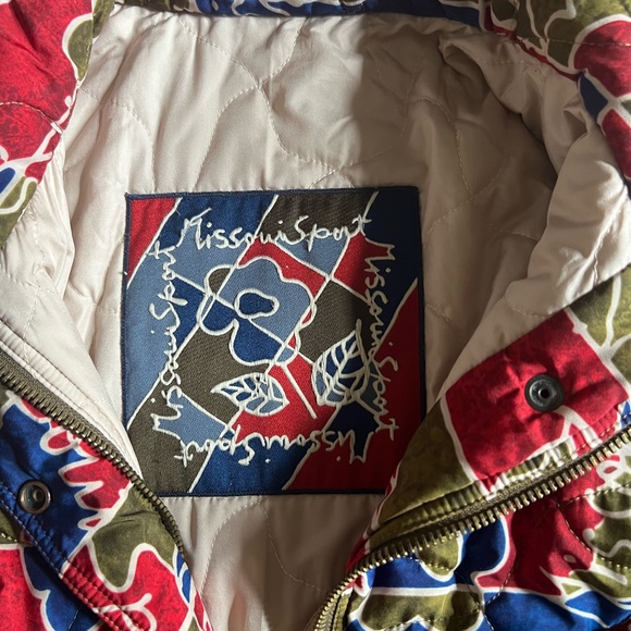 VINTAGE 80/90’s Missoni Sport Oversized Puffer Jacket Sz Small - Picture 11 of 14